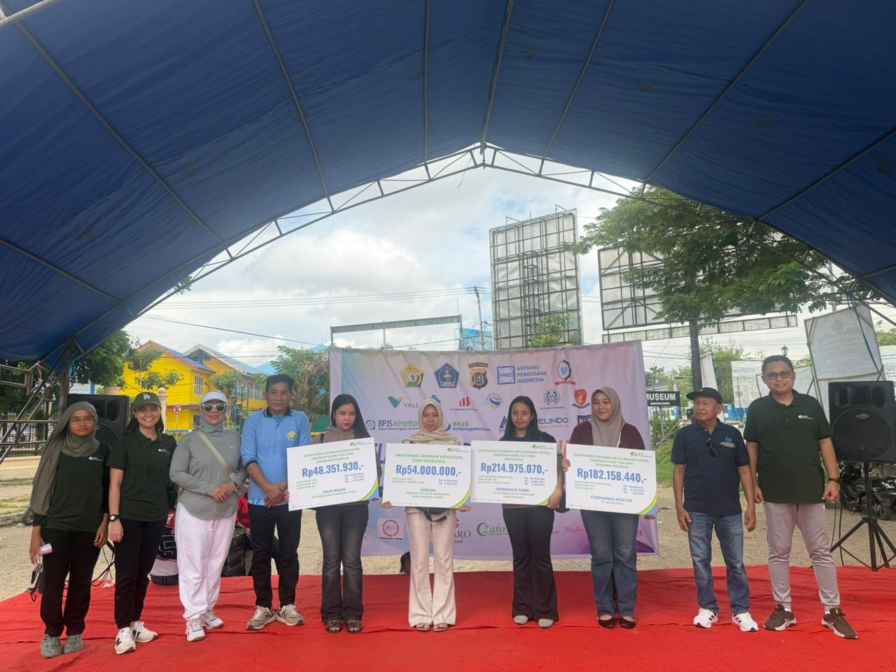 Hari Buruh 2026 BPJS Ketenagakerjaan Serahkan Santunan Pada Ahli Waris Pekerja