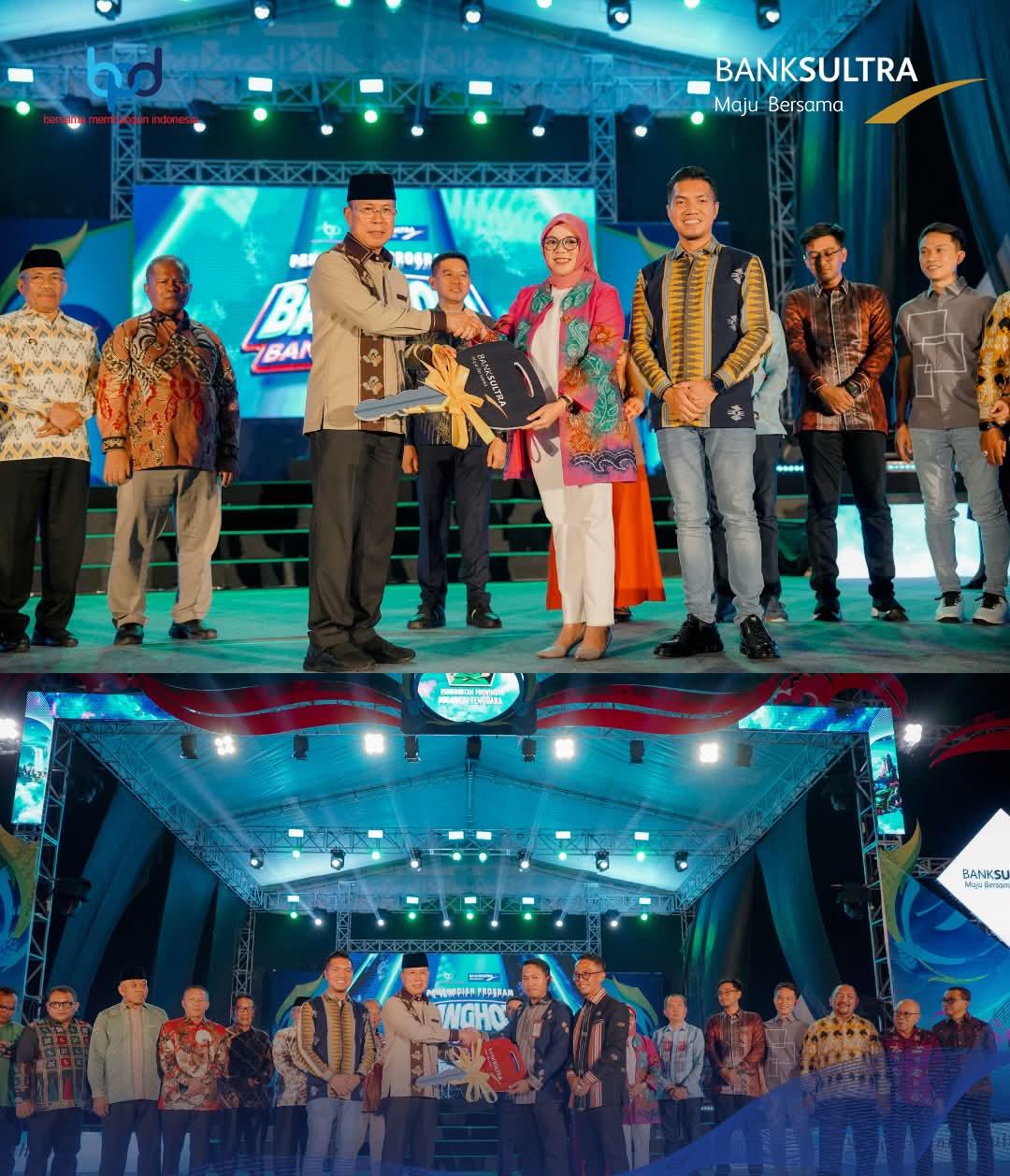 Bertabur Hadiah di HUT Sultra ke 62 Tahun, Bank Sultra Sukses Gelar Puncak Undian BANGHOKI