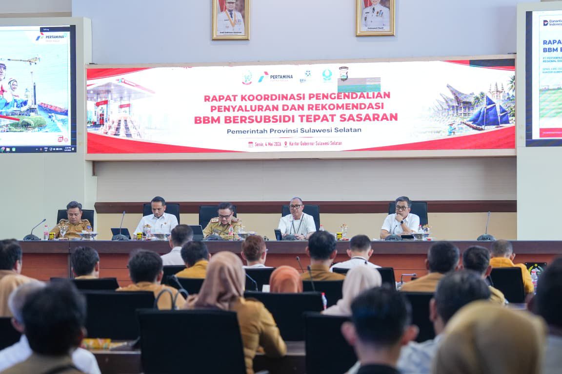 Pertamina Sulawesi Dukung Penguatan Pengawasan BBM Subsidi Berkolaborasi dengan Pemprov Sulsel