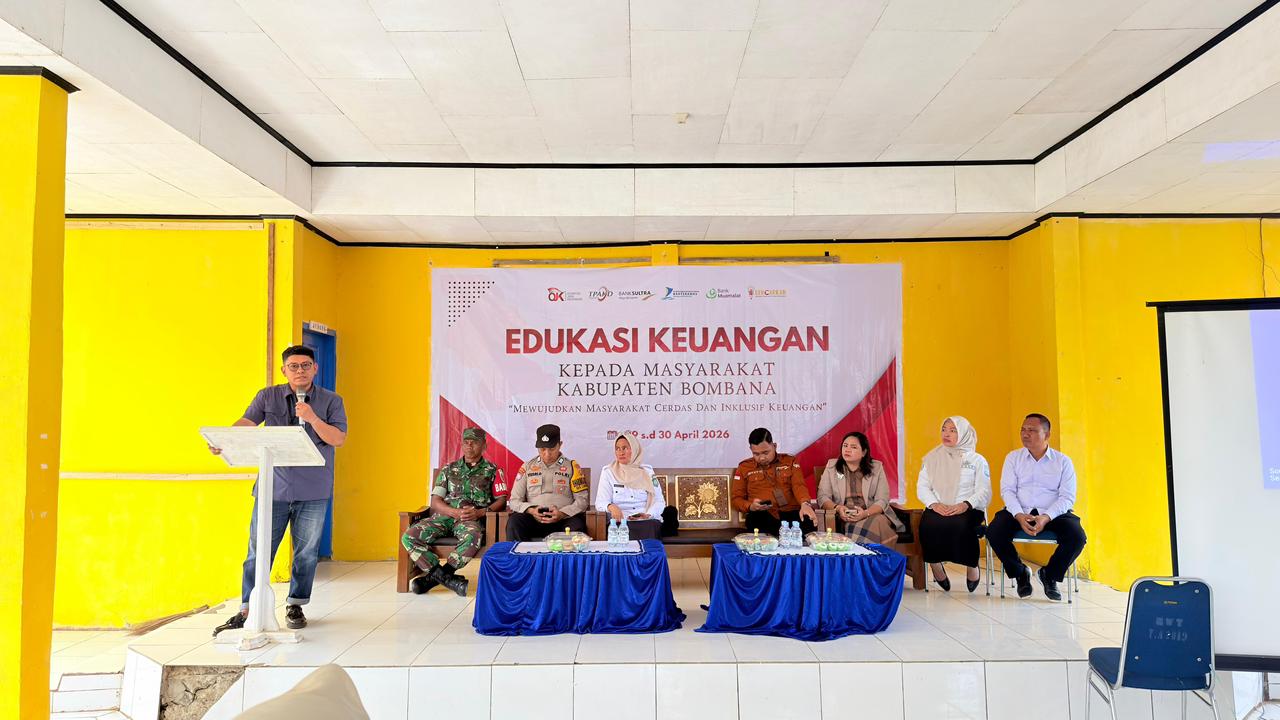 OJK Sultra Perkuat Literasi Keuangan Masyarakat di Bombana dan Konut