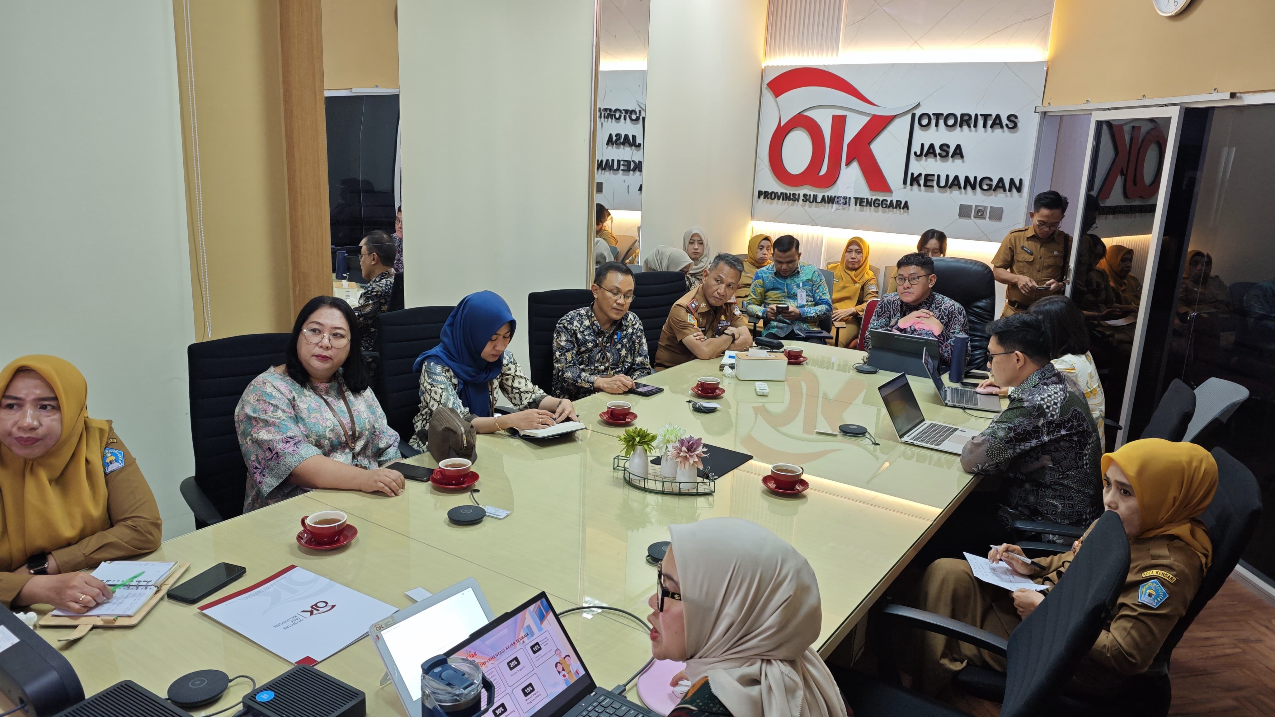 OJK Bersama TPAKD Wakatobi Perkuat Sinergi Percepatan  Program Prioritas Inklusi Keuangan