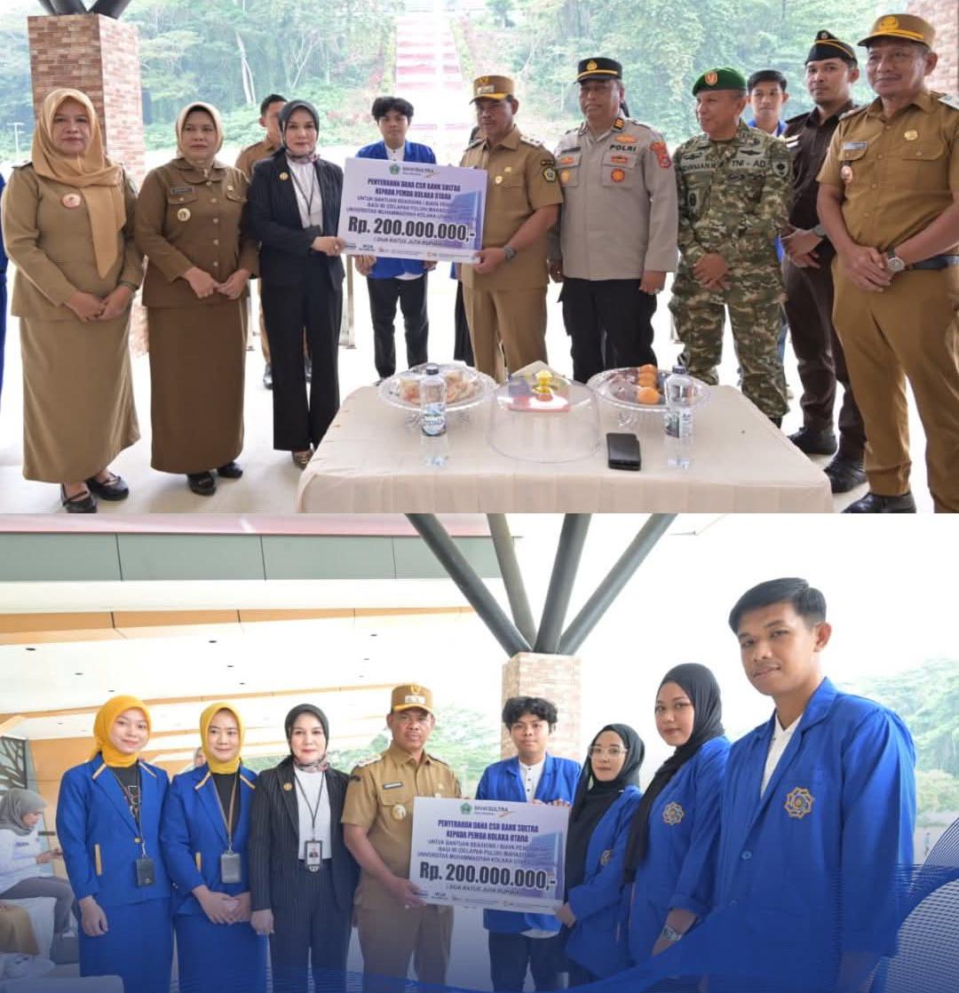 Bank Sultra Salurkan Beasiswa CSR Sebesar Rp200 Juta Bagi Mahasiswa UMKOTA