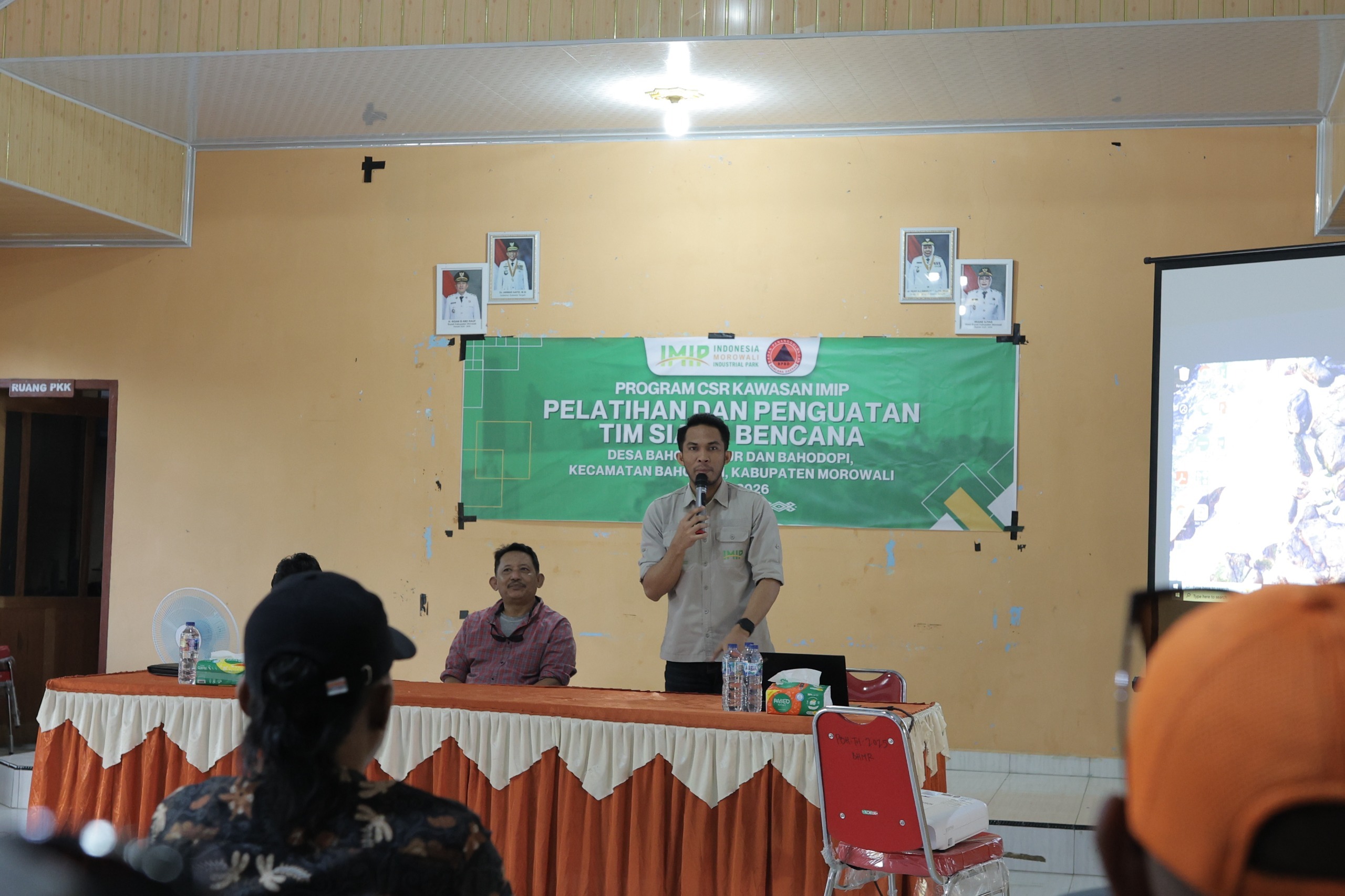 IMIP Tingkatkan Kapasitas Warga Bahodopi Hadapi Potensi Bencana