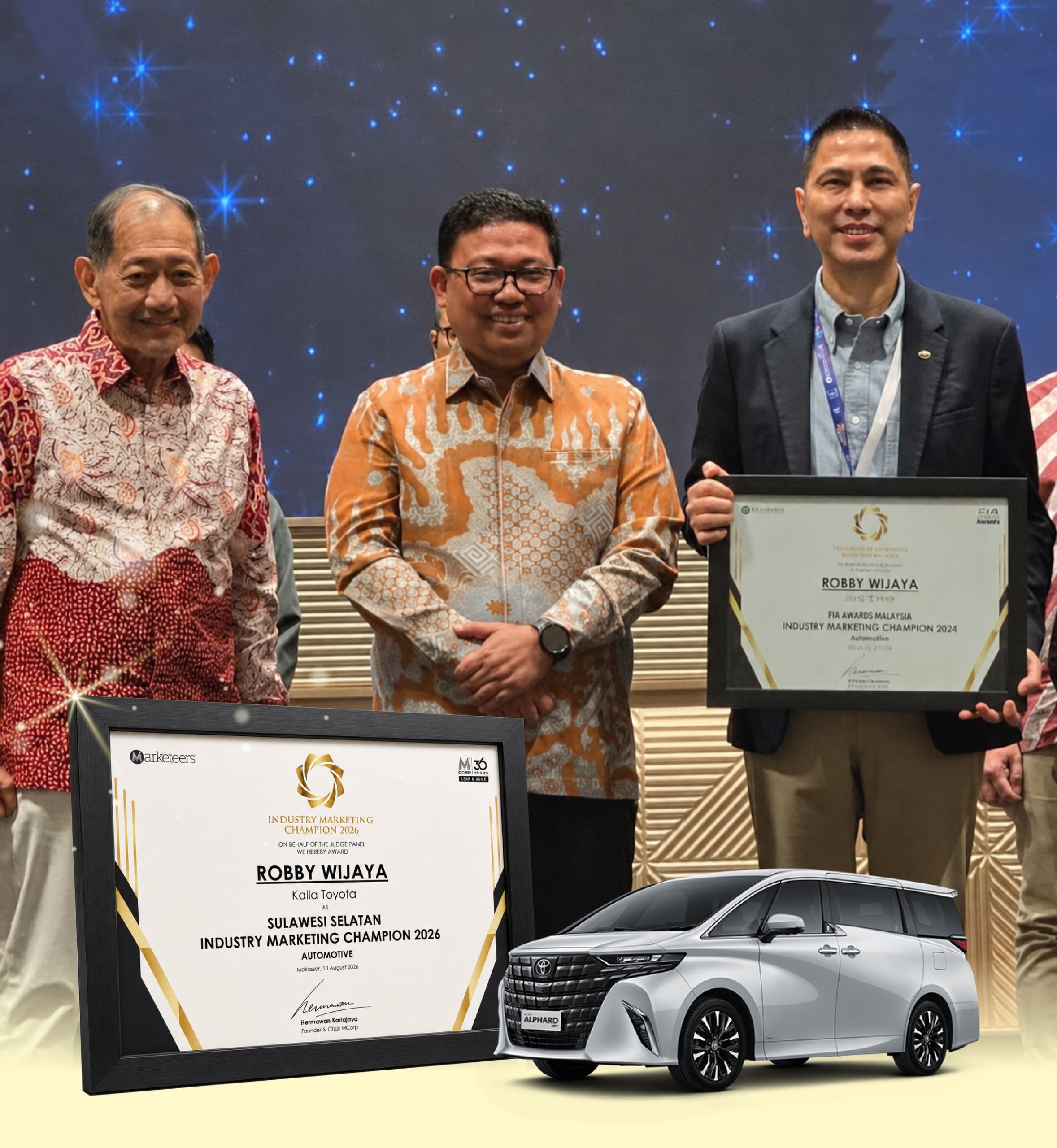 Raih Awards Otomotif 2026, Kalla Toyota Buktikan Nilai Inovasi Pelayanan dan Kepercayaan Pelanggan Sulawesi 