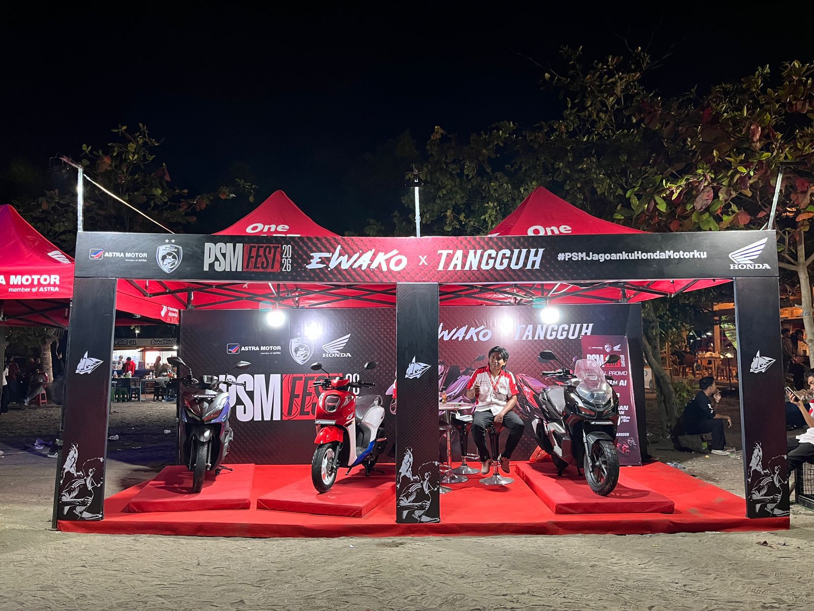 Asmo Sulsel Meriahkan PSM Fest 2026, Hadirkan Promo Honda dan Beragam Aktivitas untuk Ribuan Suporter